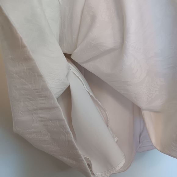 Vintage Le Chateau A-Line Jacquard Pleated Skirt with Pockets - Picture 3 of 9